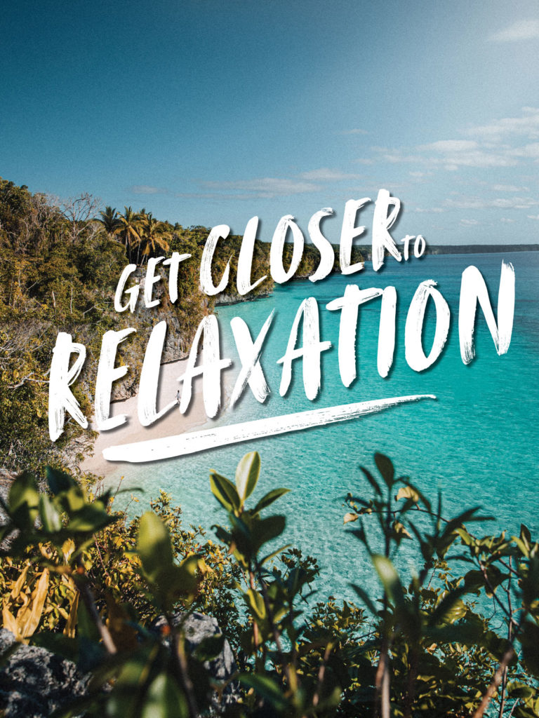 New Caledonia, get closer to relaxation